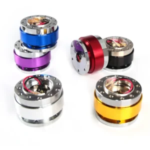 universal steering wheel snap off quick release hub adapter boss kit 8 colors available